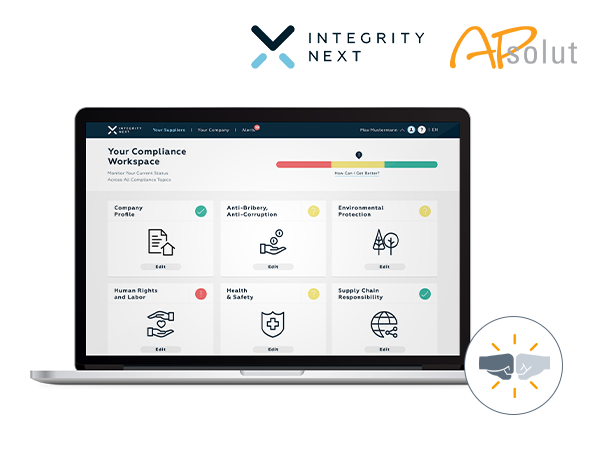 apsolut und IntegrityNext verkünden Partnerschaft